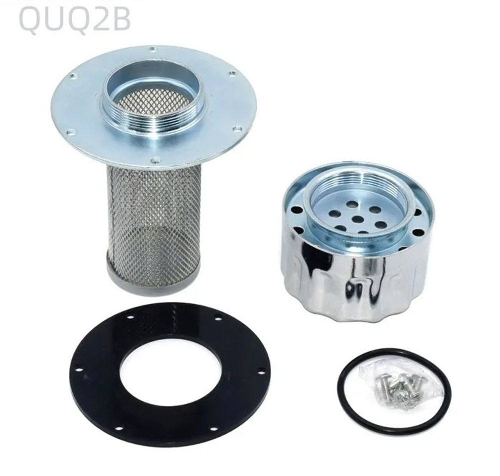 QUQ1-10x1.0 - Заливная горловина с сапуном, 10 мкм, 1 м3/мин, Ф41,3 мм