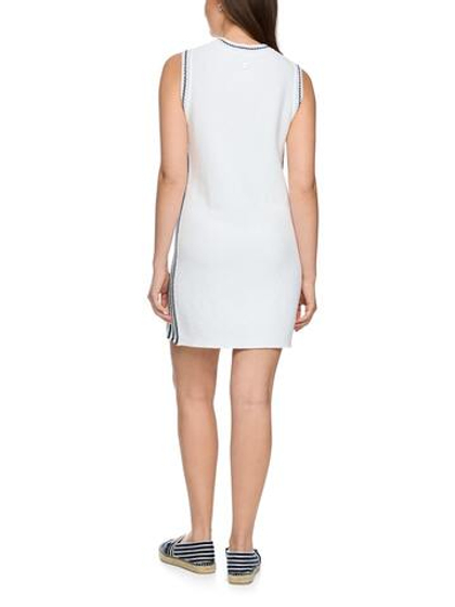 Marc Cain Платье вязаное с контрастными деталями