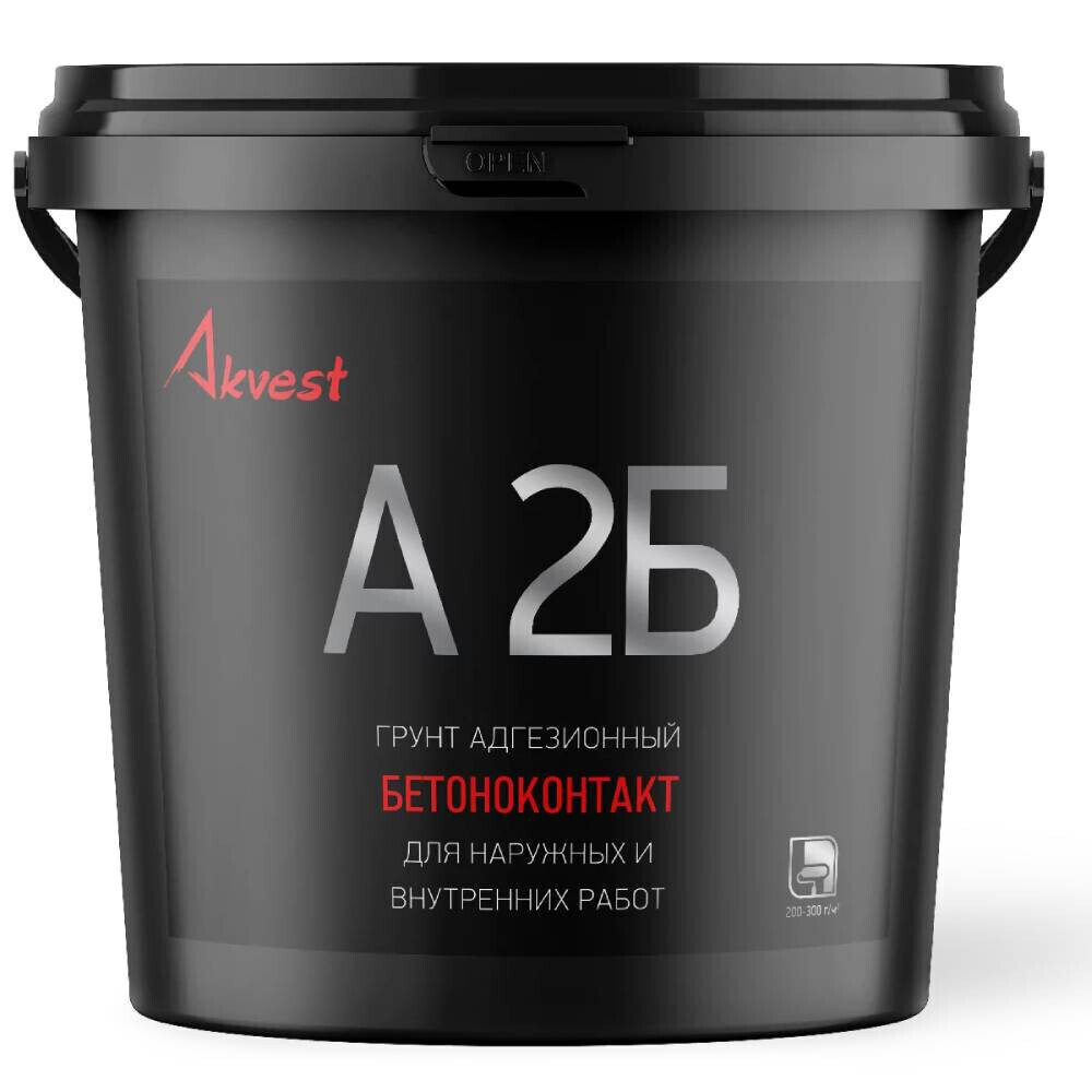 Грунтовка адгезионная Аквест Бетоноконтакт 2,8 кг