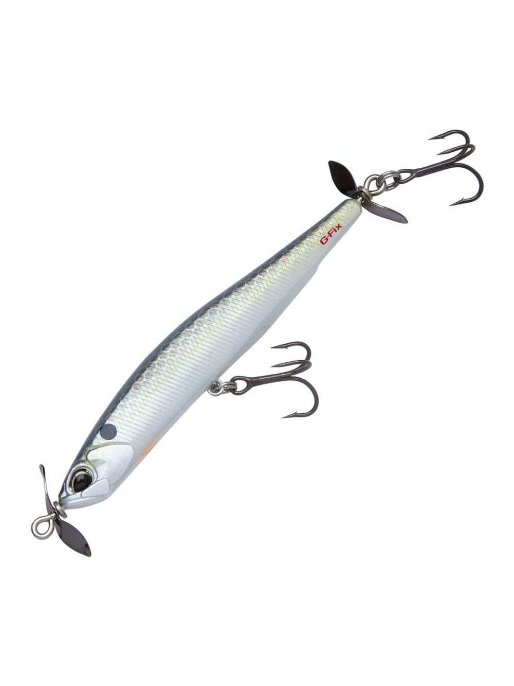 Воблер DUO Realis Spinbait 80, ACC3083 American Shad, 80 мм, 9,5 г, тонущий, проппер