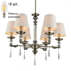 Люстра подвесная с лампочками Omnilux OML-64213-06+Lamps