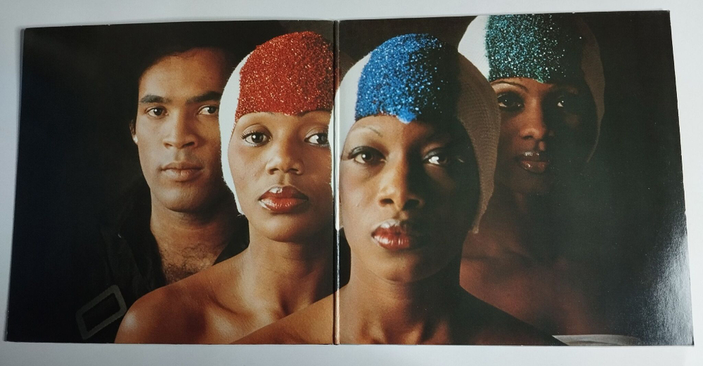 Винтажная виниловая пластинка LP Boney M Nightflight To Venus (Germany 1978) Postcards