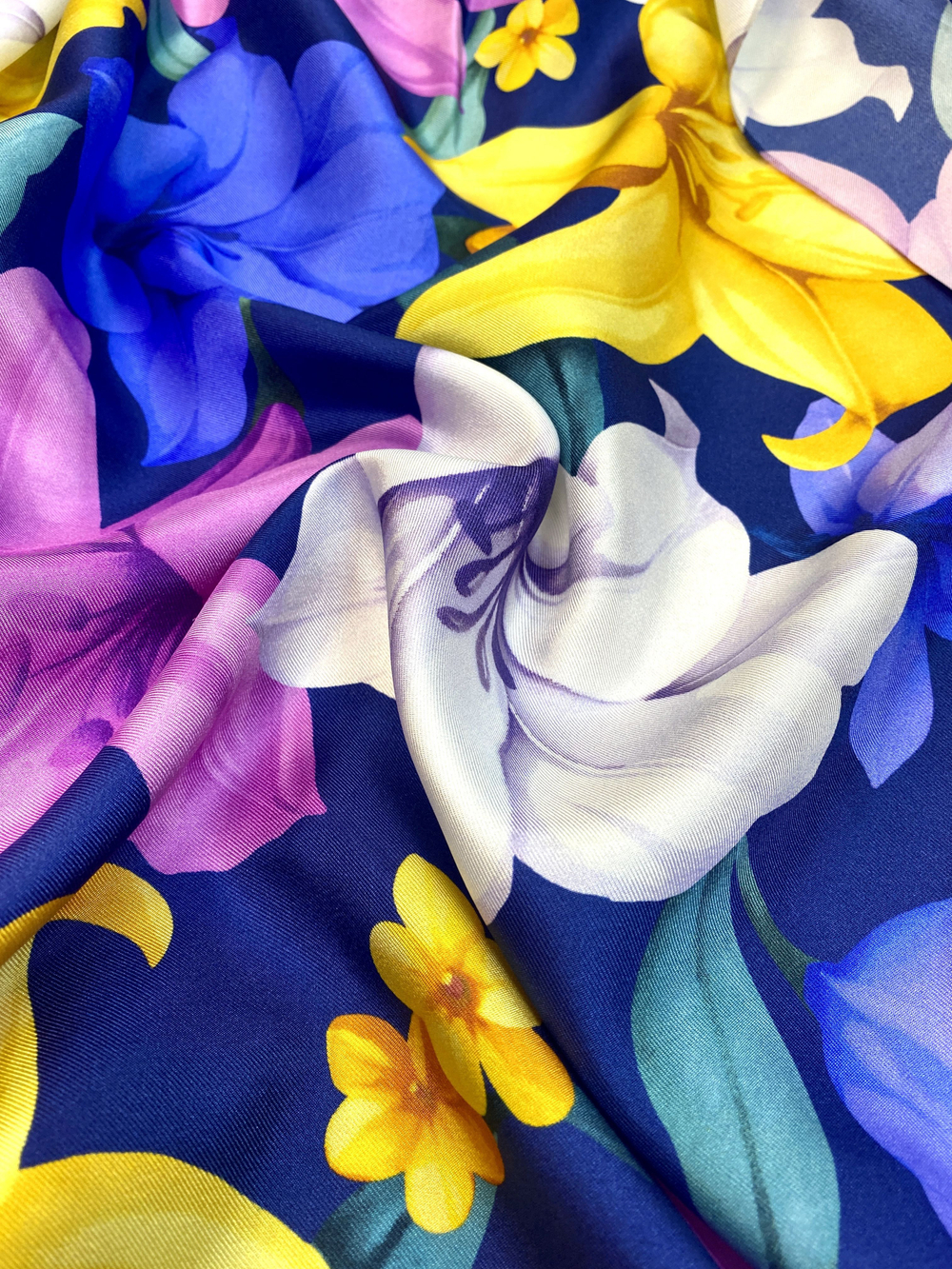 Ткань натуральный шелк 100% (Италия) ш-140см цена за 1 м