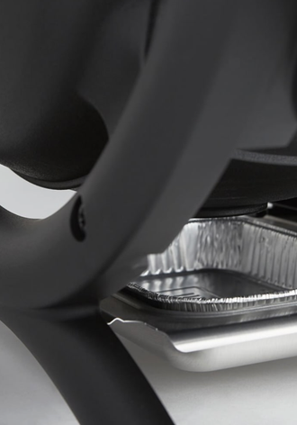 Съемный поддон для жира для быстрой и простой очистки