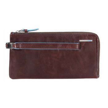 Клатч Piquadro Blue Square коричневый из кожи (AC2648B2/MO)