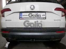 Фаркоп оцинкованный Galia S119C для Skoda Karoq 2018-, Seat Ateca 2016-(паспорт и сертификат в комплекте)(без электрики)