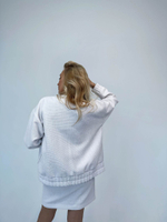 Костюм твид белый 3