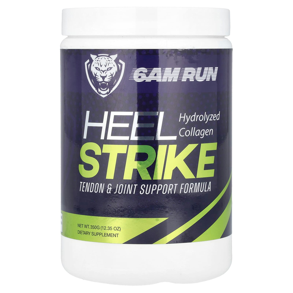 6AM Run, Heel Strike, гидролизованный коллаген, 350 г (12,35 унции)