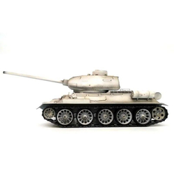 Р/У танк Taigen 1/16 T34-85 (СССР) (для ИК танкового боя) V3 2.4G (зимний)