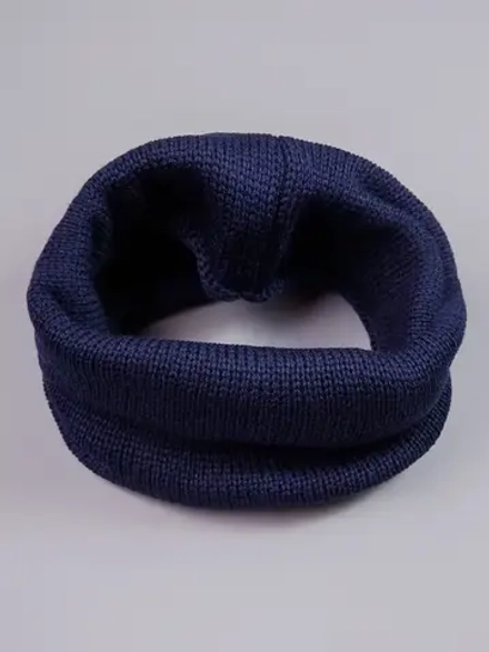 Снуд для мальчика осенний вязаный