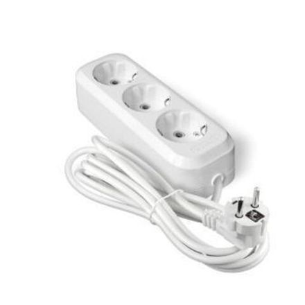 Удлинитель "UNIVersal" У10-554 ПВС 3*0,75 3гн. с/з 5м (еврослот)