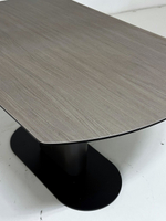 Стол М-City DISAUR Кай (Kai) 140 Tl-110 поворотная система раскладки, Испанская керамика, темно-серый