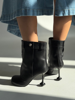 Ботильоны из натуральной кожи