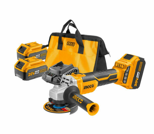 Шлифмашина угловая аккумуляторная INGCO CAGLI2012582 INDUSTRIAL