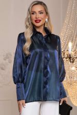 Блуза Вернисаж (сапфир) Б14317-34М LT Collection