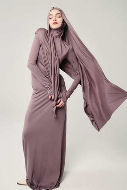 Юбка база прямая мокко