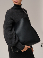 Кожаная сумка шоппер DBR 30948 черный