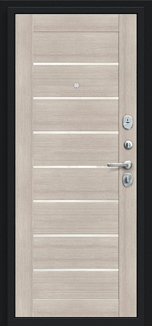 Техно Букле черное/Cappuccino Veralinga 205*86 правое