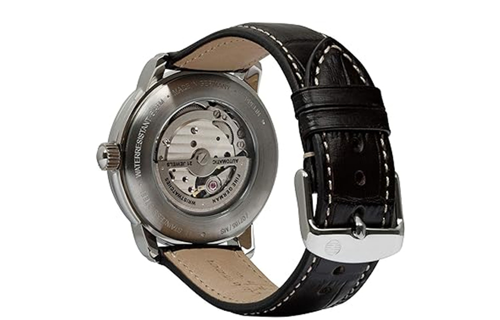 ZEPPELIN Piaget Collection Automatic Mechanical Movement Men"s Watches Watch White Dial Stainless Steel Case