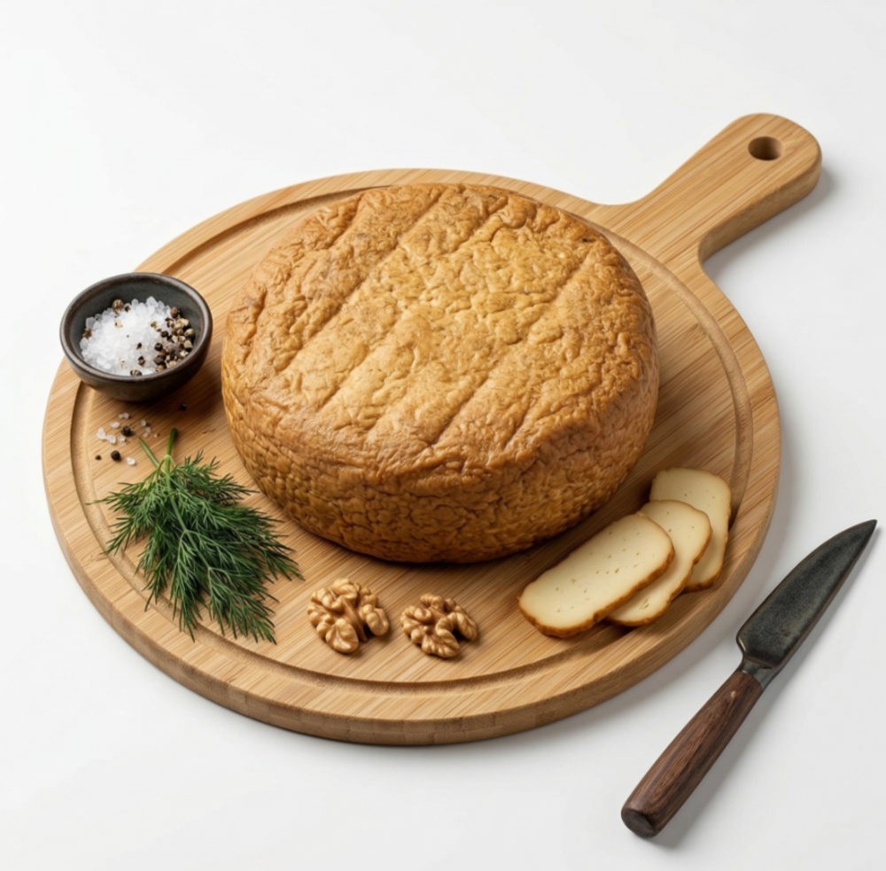 Сыр Сулугуни копченый круг 24%, КФХ Золотова