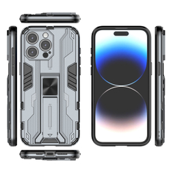 Противоударный чехол с подставкой Transformer для iPhone 15 Pro