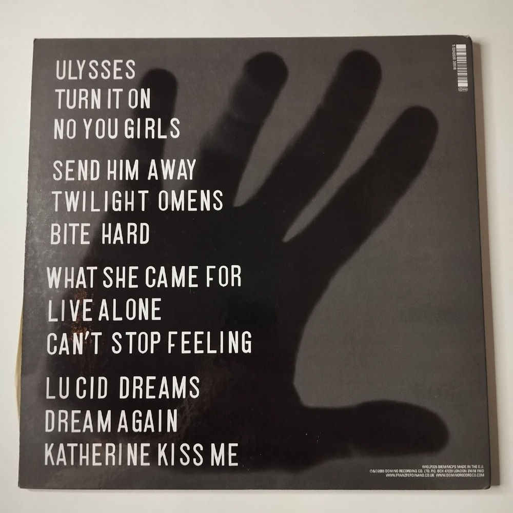 Винтажная виниловая пластинка LP Tonight: Franz Ferdinand (EU 2009)