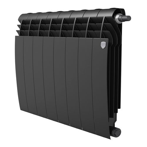 Радиатор Royal Thermo BiLiner 500 VDR Noir Sable - 8 секций нижнее подключение (правое)