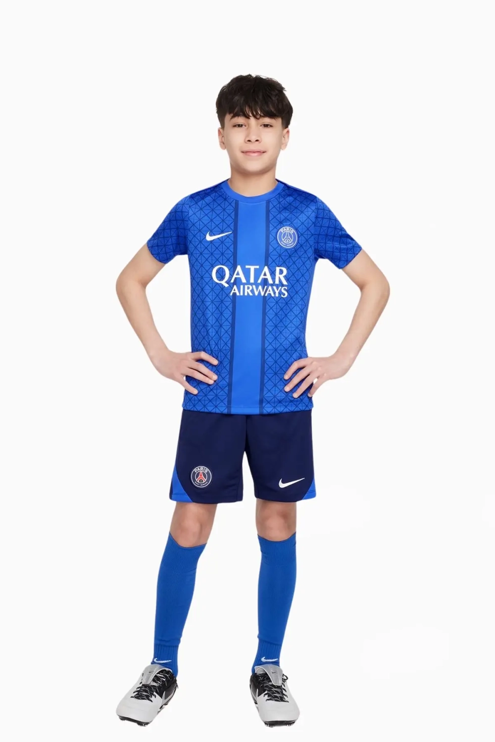 Футболка Nike PSG 25/26 Academy Pro Junior - синий