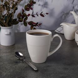 Кружка 270 мл белая d 7,8 см h9,3 см Neo Silk Noble [6]