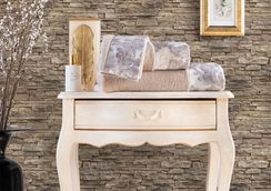 Набор полотенец JAVIER 3 пр +ароматизатор  TIVOLYO HOME Турция