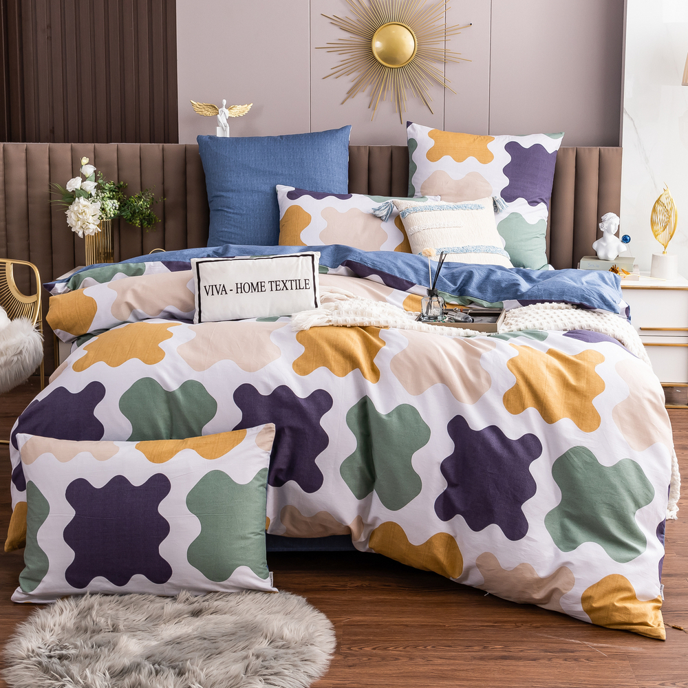 Комплект постельного белья Люкс Сатин 100% хлопок A285