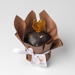 Итальянский кулич с темным шоколадом