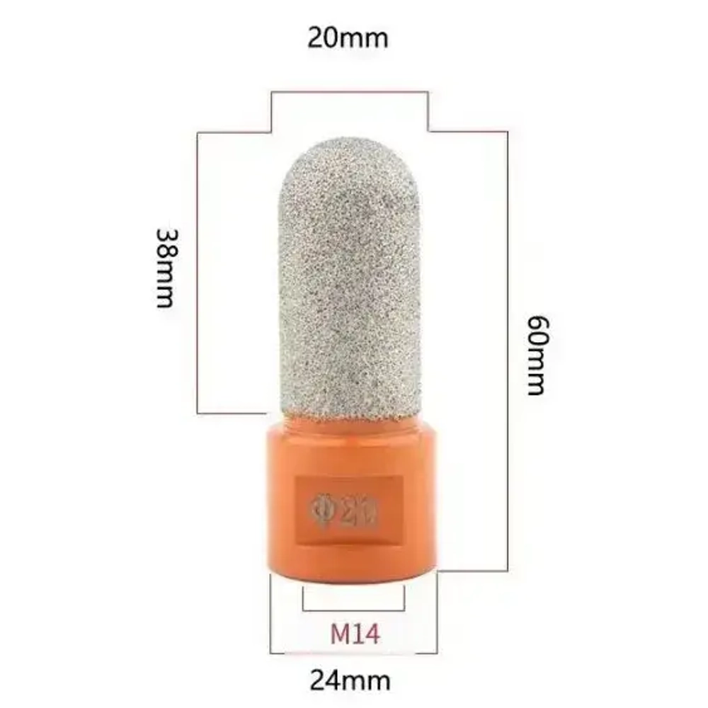 Фреза алмазная по керамограниту и керамике 20мм