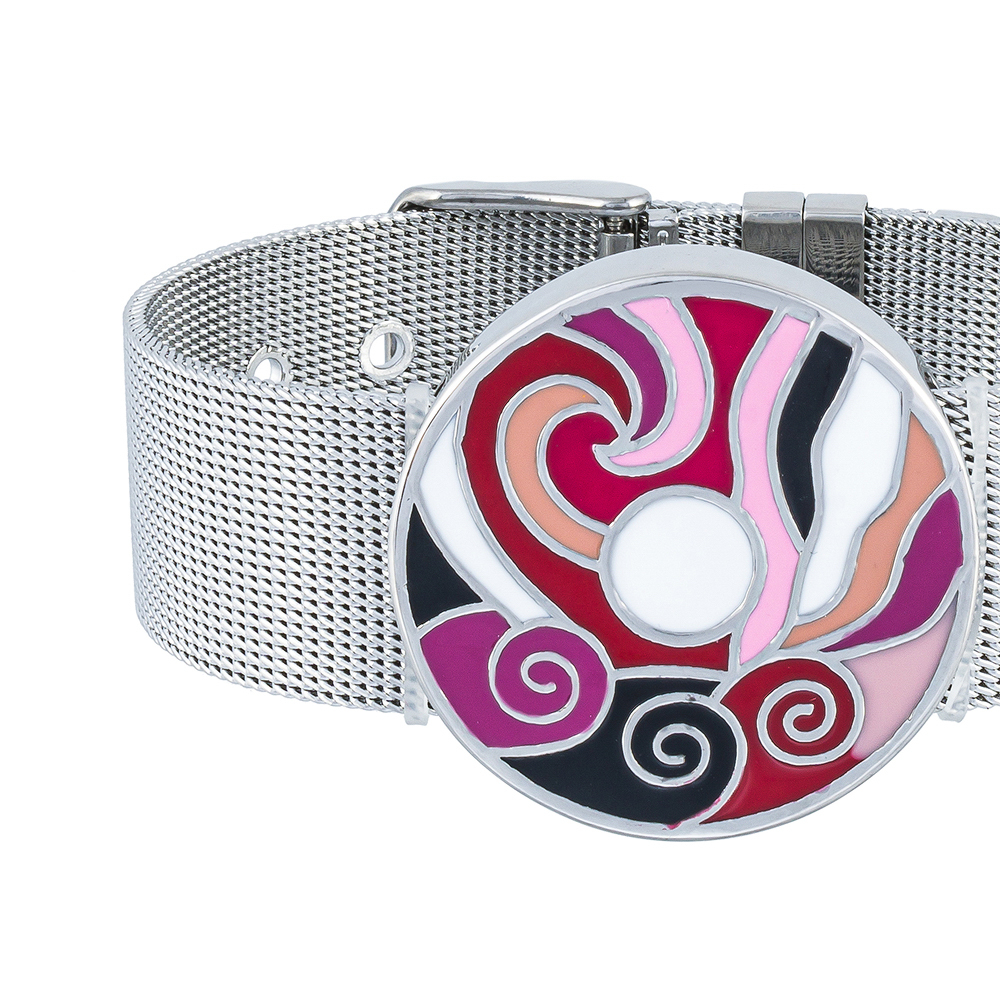 Браслет Fiore Luna на металлическом ремешке CB13784-2 S