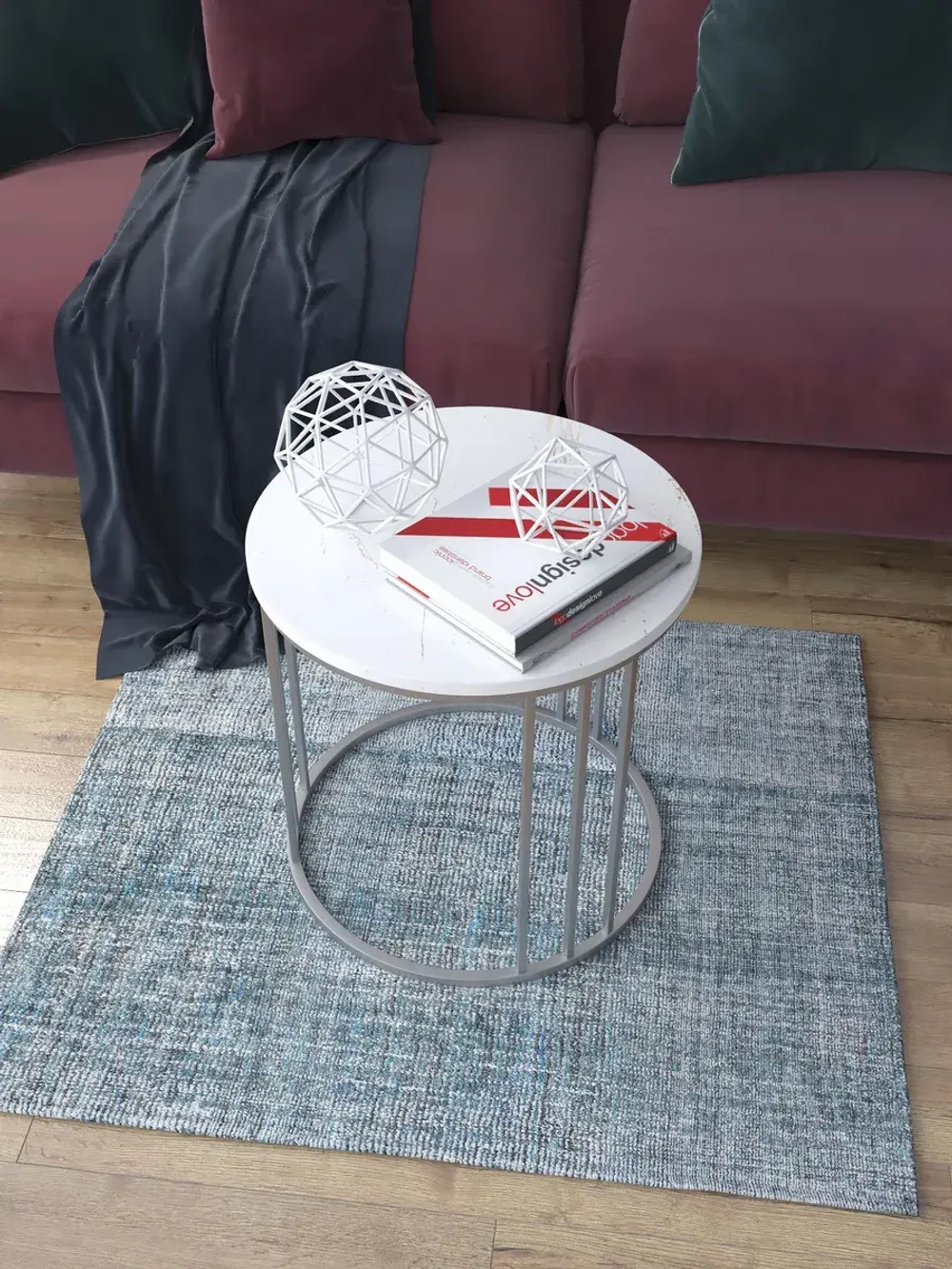 Журнальный стол Трио малый - СЗБГ - МДФ в ПВХ