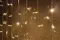 Светодиодный занавес 1000 теплых белых LED ламп, 2*6 м., статика, белый провод ПВХ, Teamprof (TPF-C2*6-CW/WW)