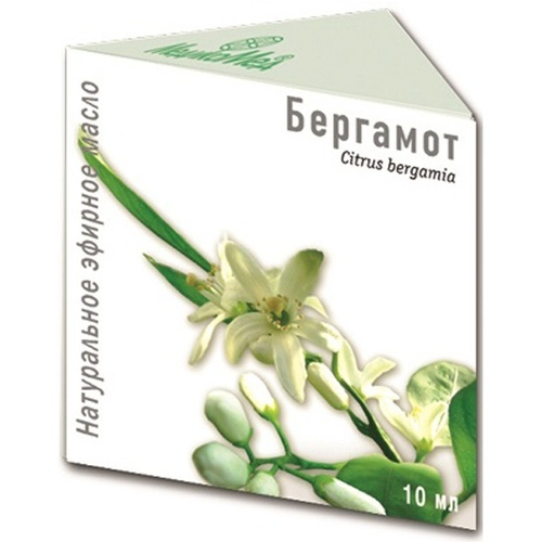Масло Бергамот эфирное 10 мл Медикомед