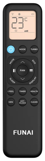 Мульти сплит-система Funai на 5 комнаты (25+25+25+25+25 кв.м.) SENSEI NERO