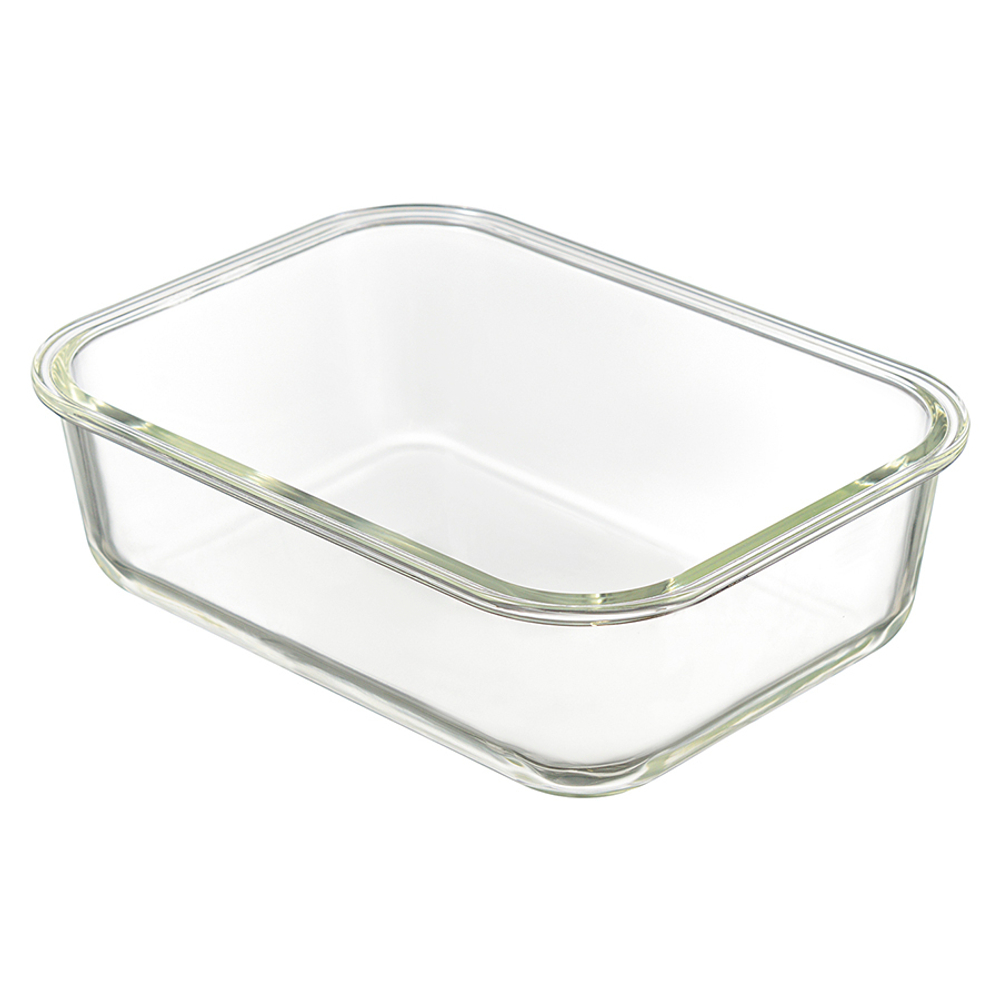 Контейнер для запекания и хранения eco store с крышкой из бамбука, 1520 мл