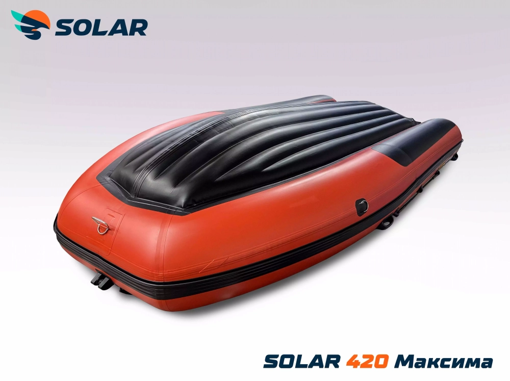 Лодка надувная моторная solar-420 к