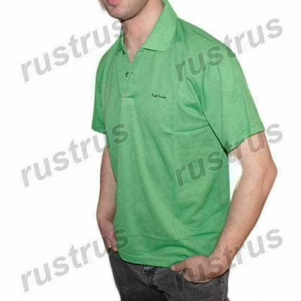 Мужская футболка поло зеленая Paul Smith