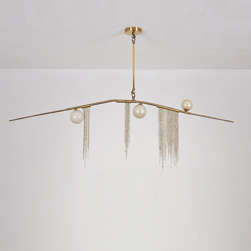Ceiling design lamp  3-GLOBE CHERRYBOMB FLUSH MOUNT by Lindsey Adelman
