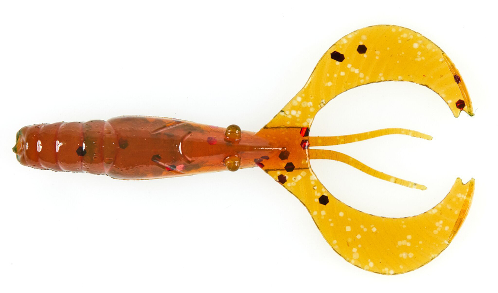 Мягкая приманка Lucky John Curly Shrimp 2in (50 мм), цвет PA16, 10 шт.