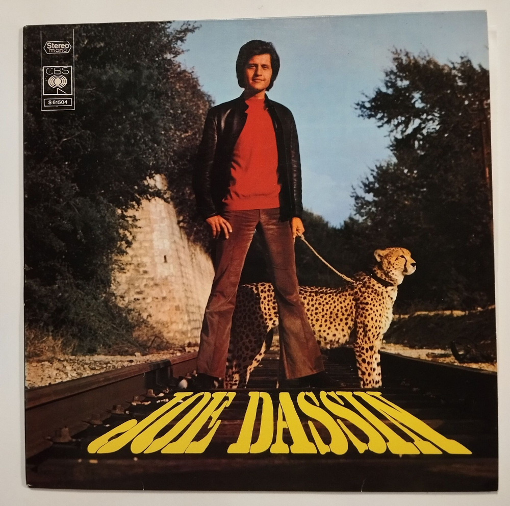 Винтажная виниловая пластинка LP Joe Dassin Club Edition (Holland 1970)