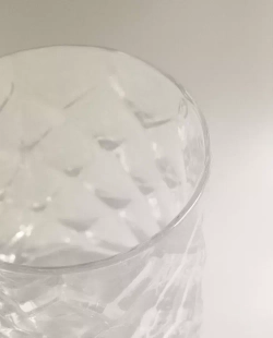 ZARA HOME ХРУСТАЛЬНЫЙ СТАКАН, ПРОЗРАЧНЫЙ