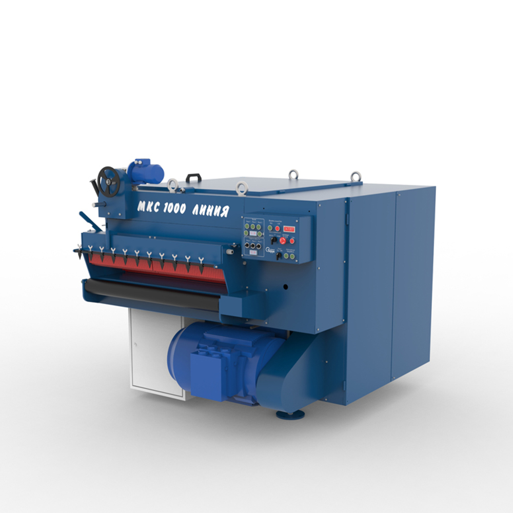 Кромкообрезной многопильный станок мод. «МКС 1000 ЛИНИЯ»
