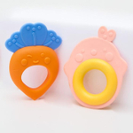 4754407 Набор прорезывателей с погремушкой «Овощной микс», 2 шт