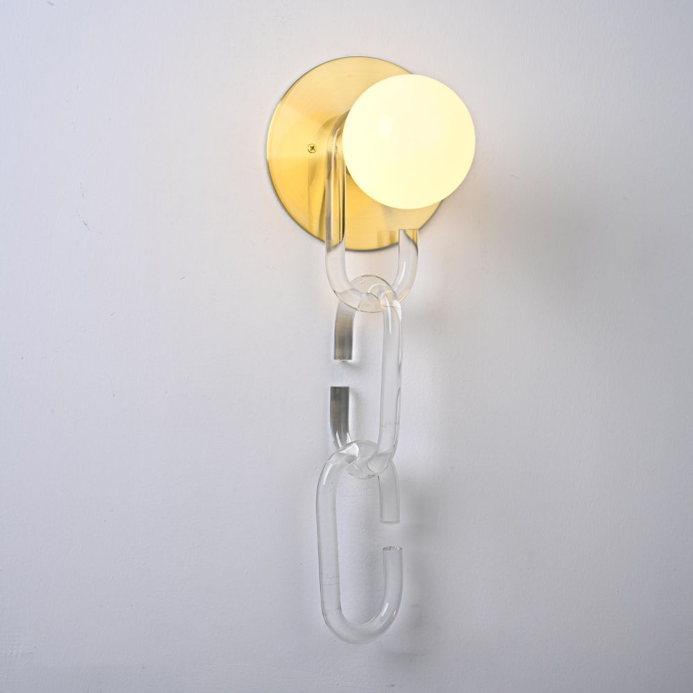 Настенный Светильник Chain Wall Прозрачный By Imperiumloft