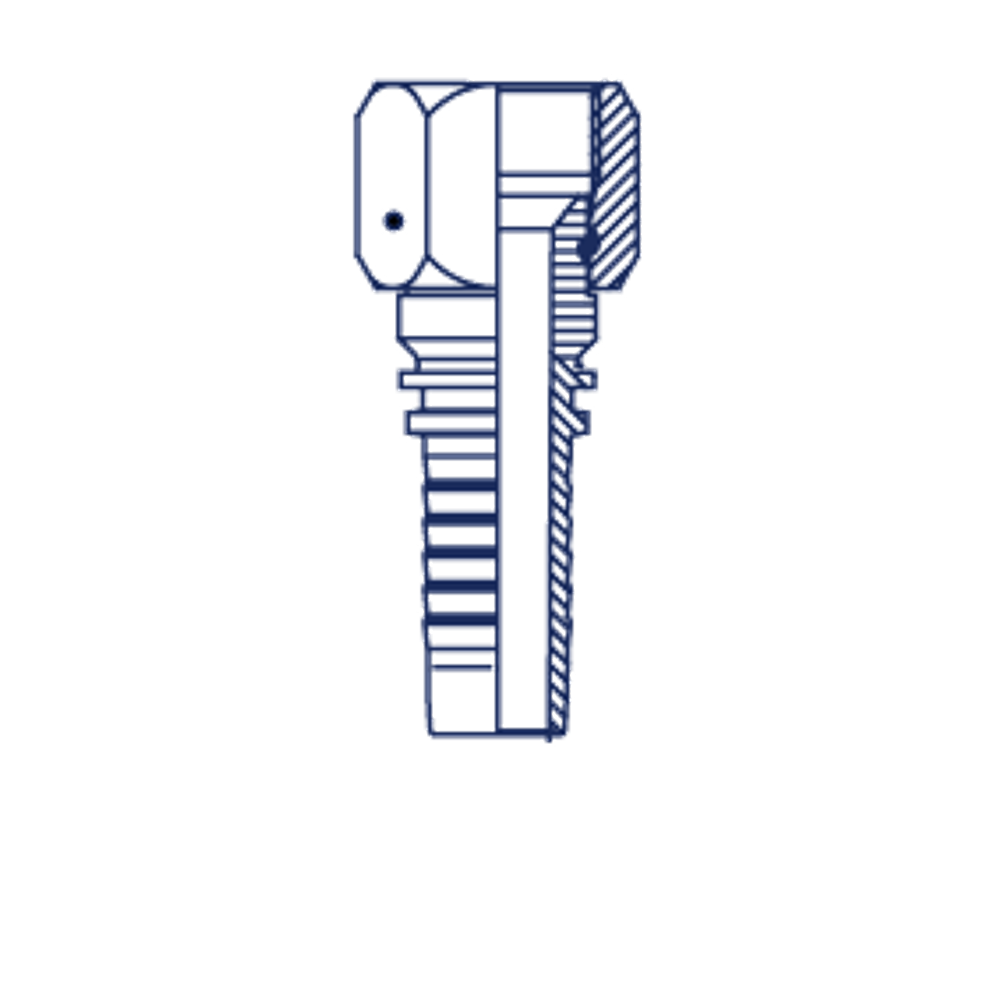 Фитинг DN 50 JIC (Г) 2.1/2