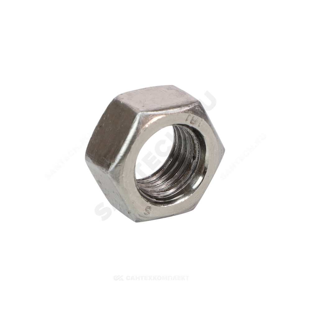 Гайка стальная М24 к.п. 5 шестигранная вес DIN 934 (5915/5927)